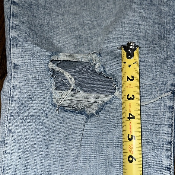 NWOT Old Navy High Rise Curvy OG Straight Secret Smooth Pocket Jeans Split Ankle - Picture 7 of 13